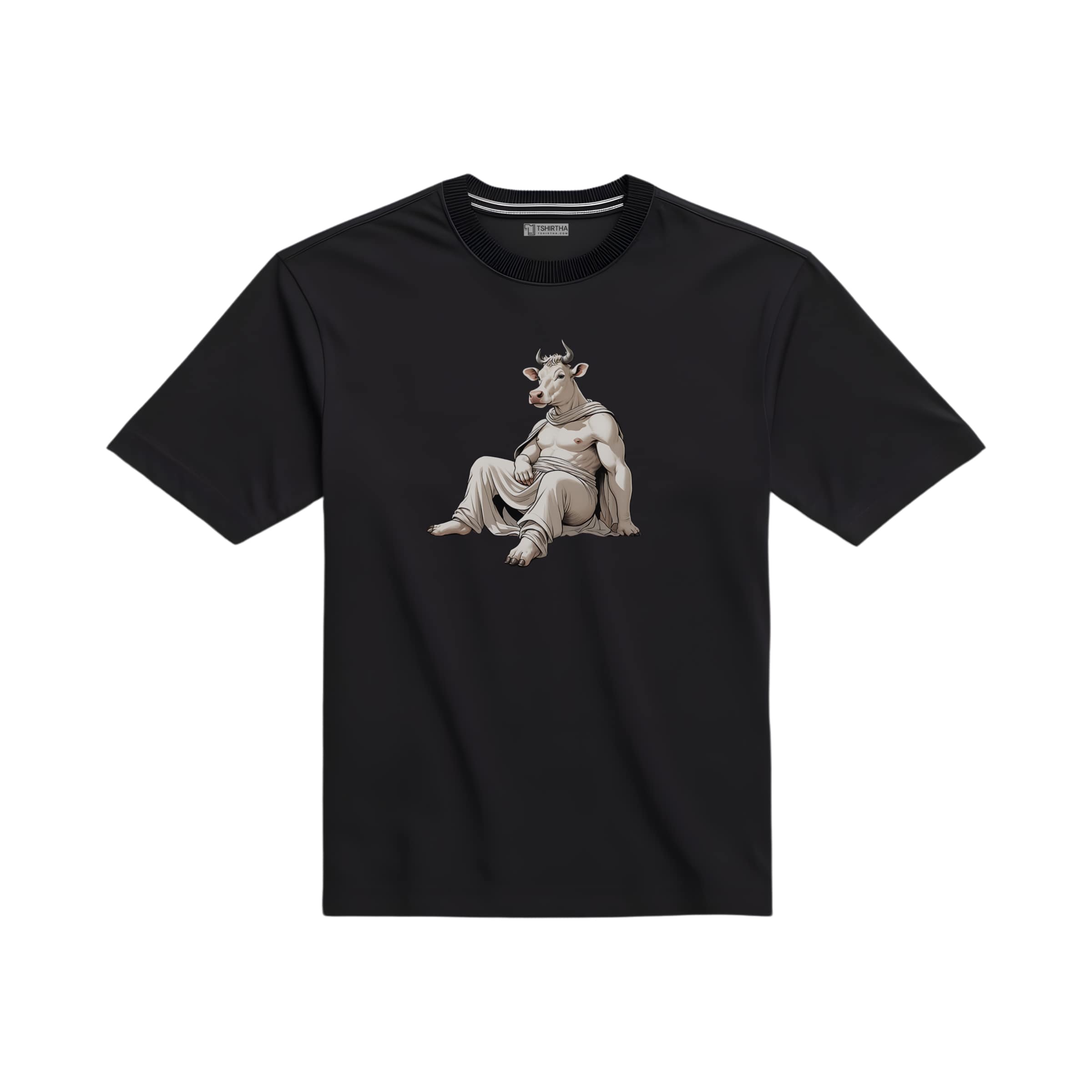 تیشرت با طرح گاو رومی تیشرت با طرح گاو رومی