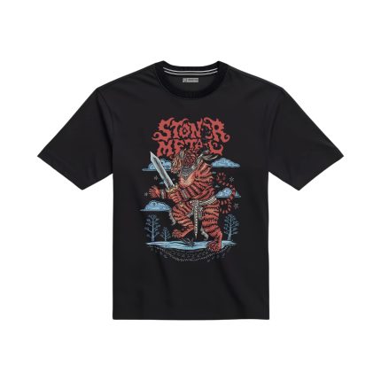 تیشرت با طرح ببر مبارز