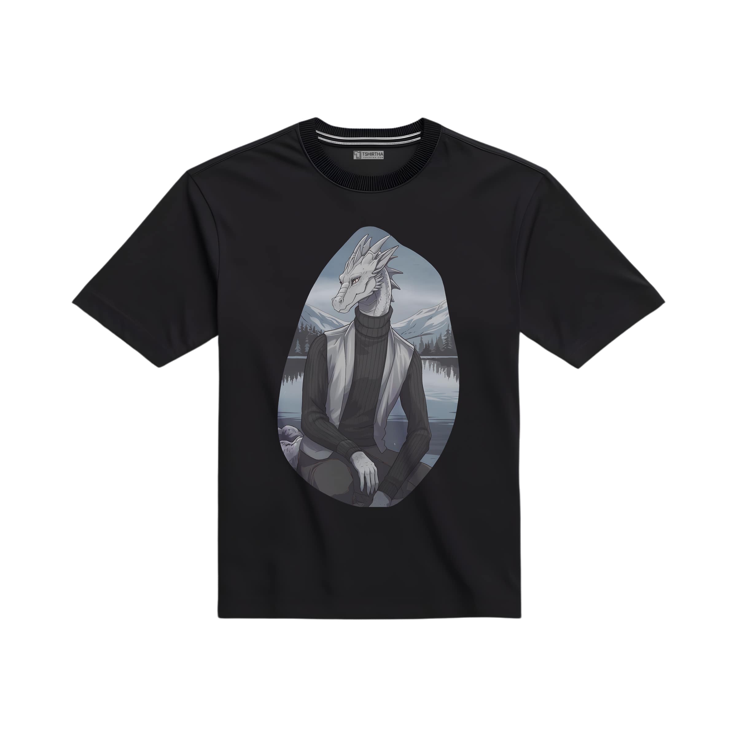 تیشرت با طرح اژدهای انسان نما تیشرت با طرح اژدهای انسان نما