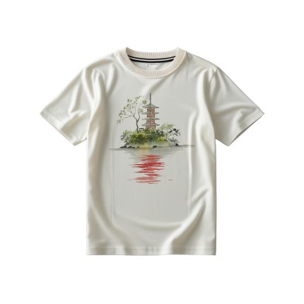 تیشرت با طرح جزیره