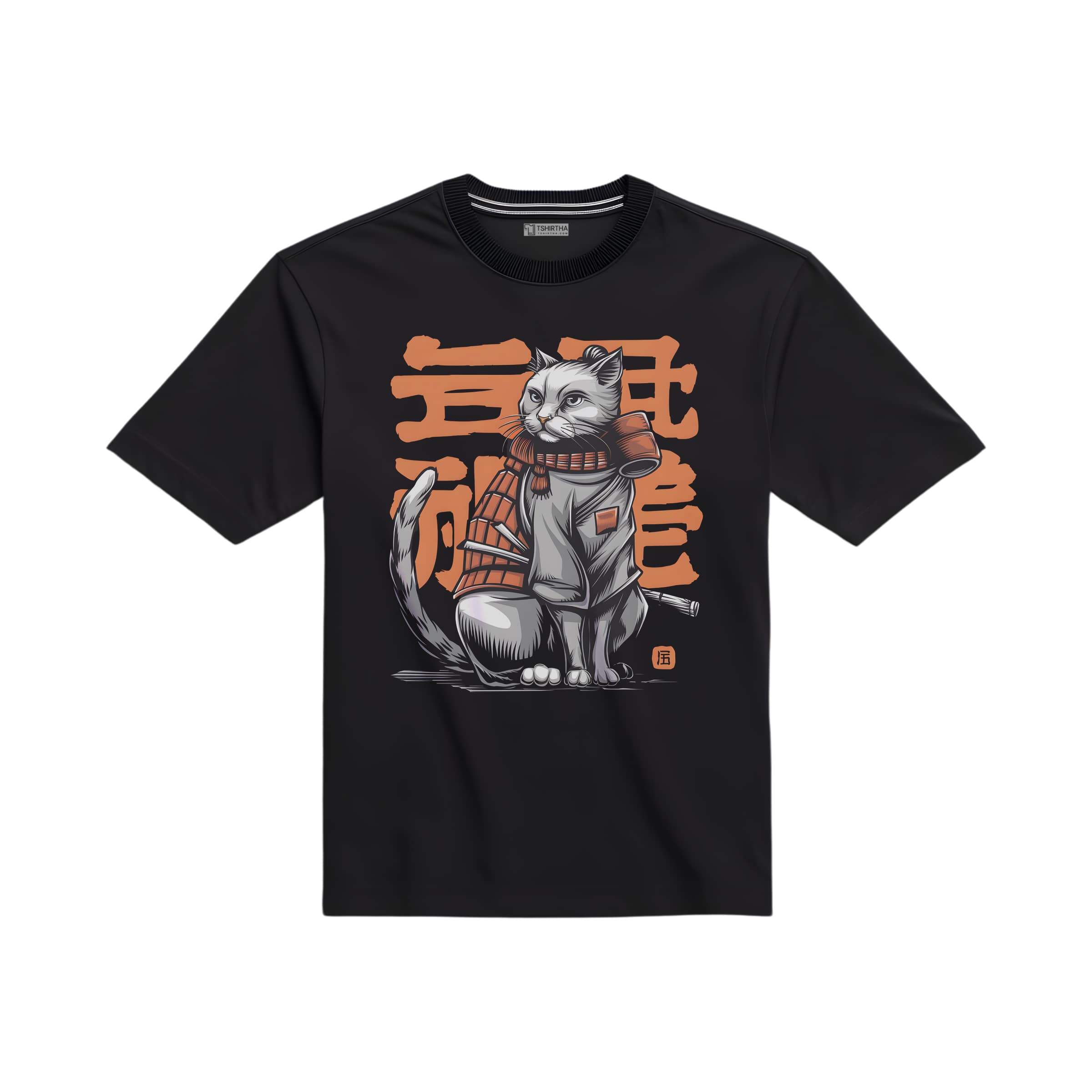 تیشرت با طرح گربه ژاپنی تیشرت با طرح گربه ژاپنی