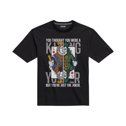 تیشرت با طرح دلقک و پادشاه