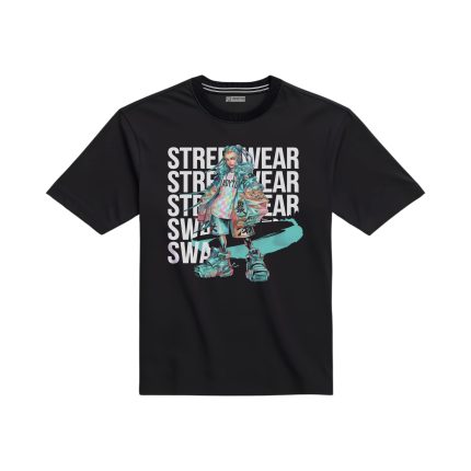 تیشرت با طرح استایل خیابانی