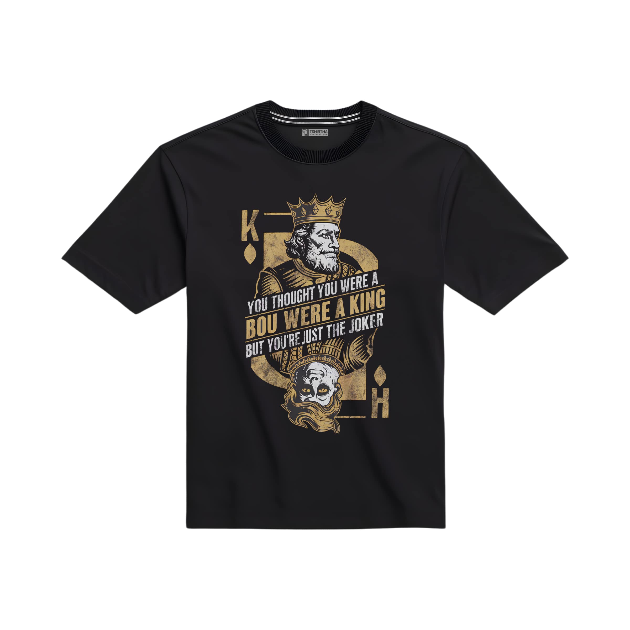 تیشرت با طرح پادشاه و دلقک تیشرت با طرح پادشاه و دلقک