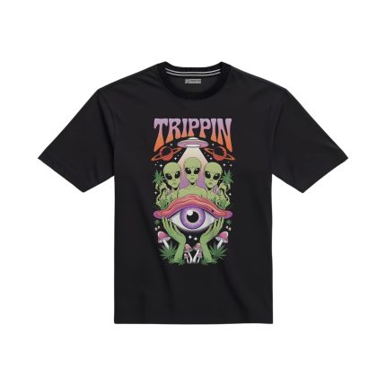 تیشرت با طرح سه آدم فضایی