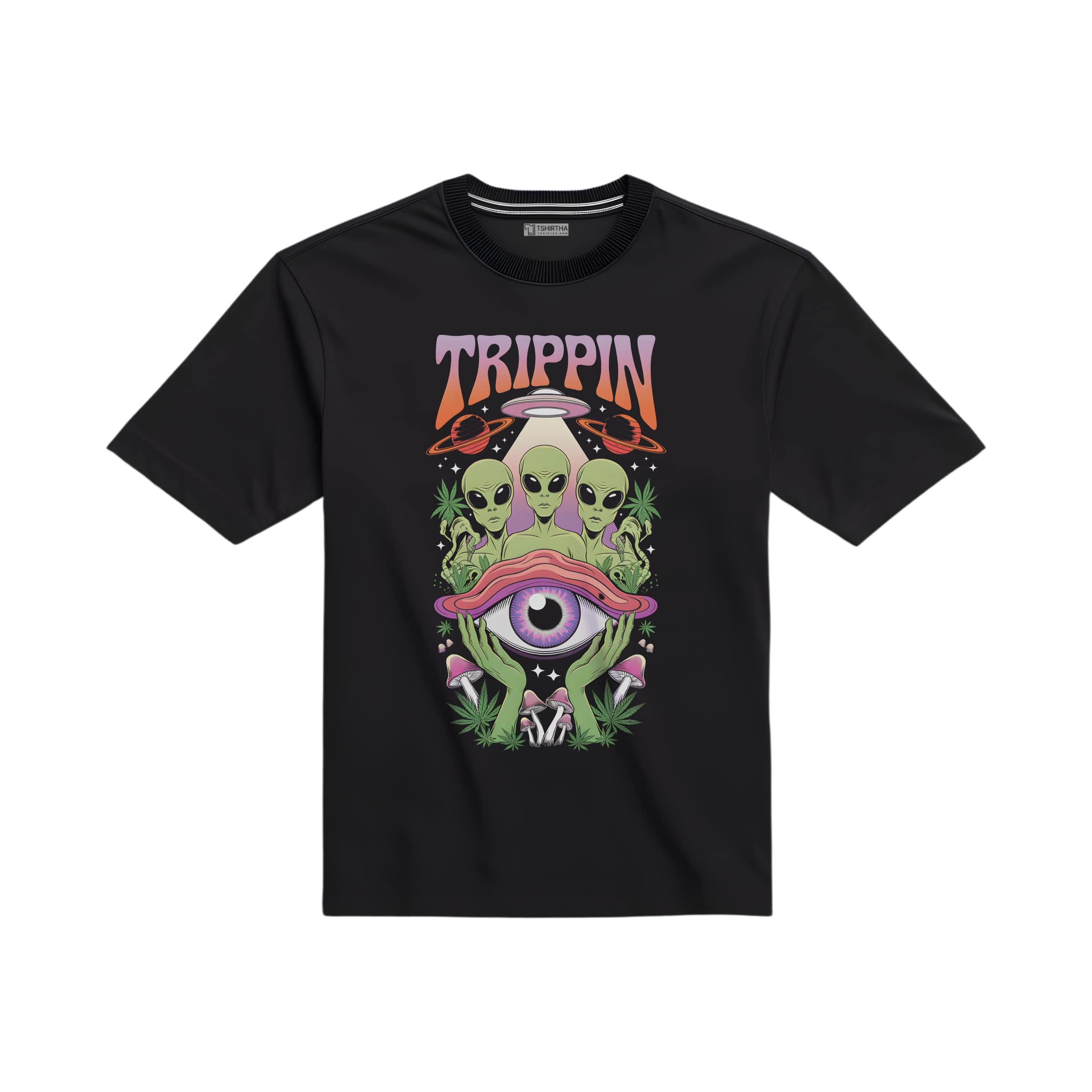 تیشرت با طرح سه آدم فضایی تیشرت با طرح سه آدم فضایی