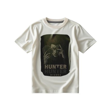 تیشرت با طرح هیسوکا تاریک از انیمه هانتر x هانتر