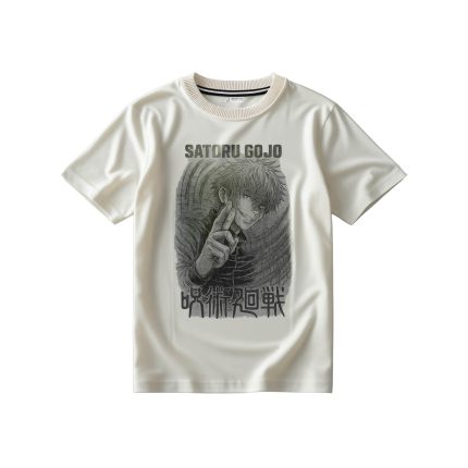 تیشرت با طرح ساتورو گوجو از انیمه جوجوتسو کایسن