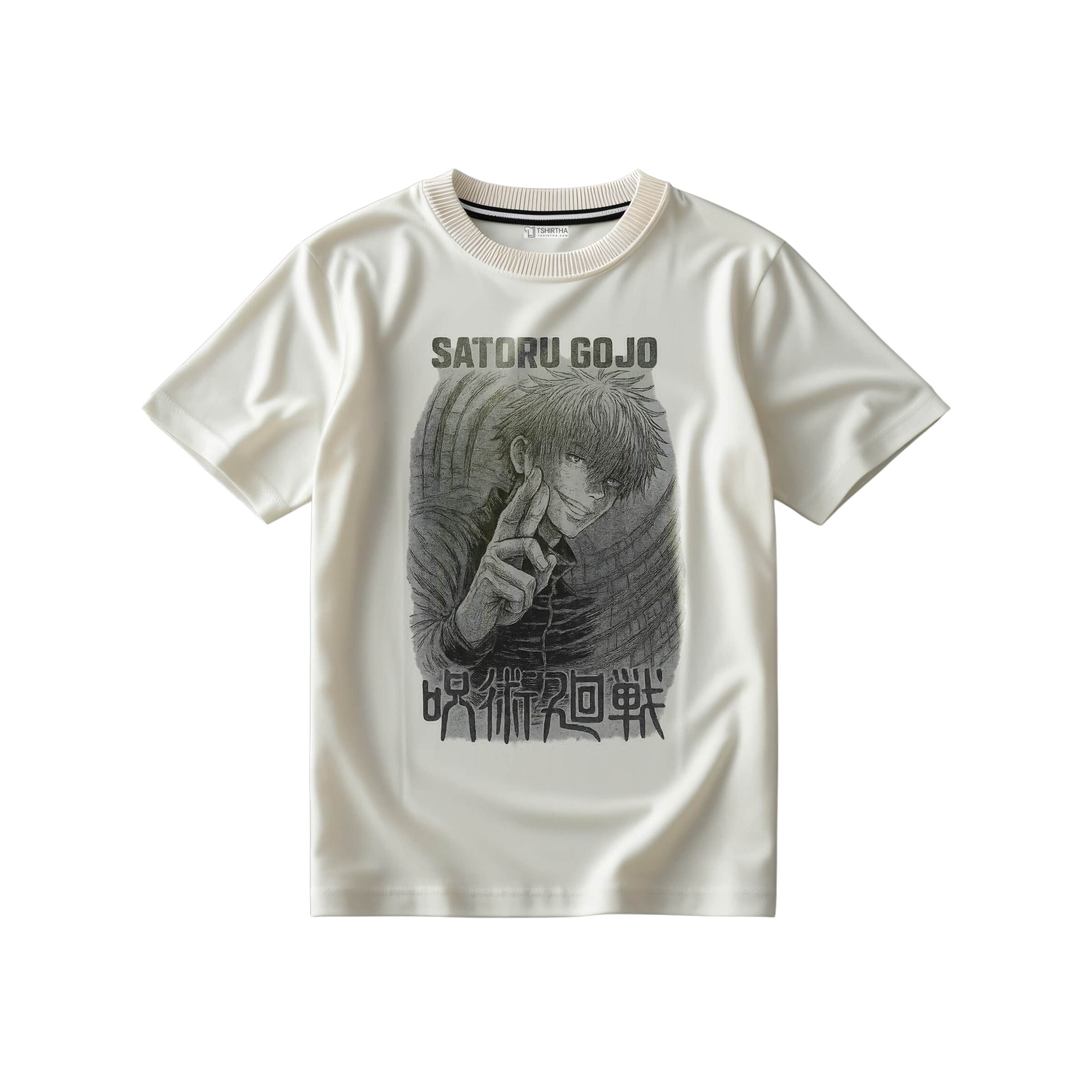 تیشرت با طرح ساتورو گوجو از انیمه جوجوتسو کایسن تیشرت با طرح ساتورو گوجو از انیمه جوجوتسو کایسن