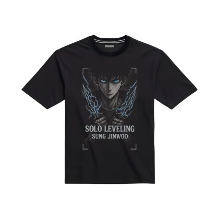 تیشرت با طرح سولو لولینگ و شخصیت سونگ جین وو