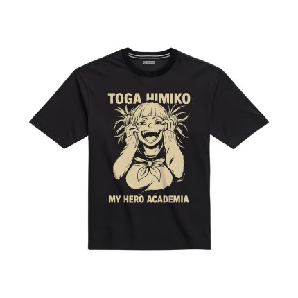 تیشرت با طرح انیمه مای هیرو آکادمیا، توگا هیمیکو